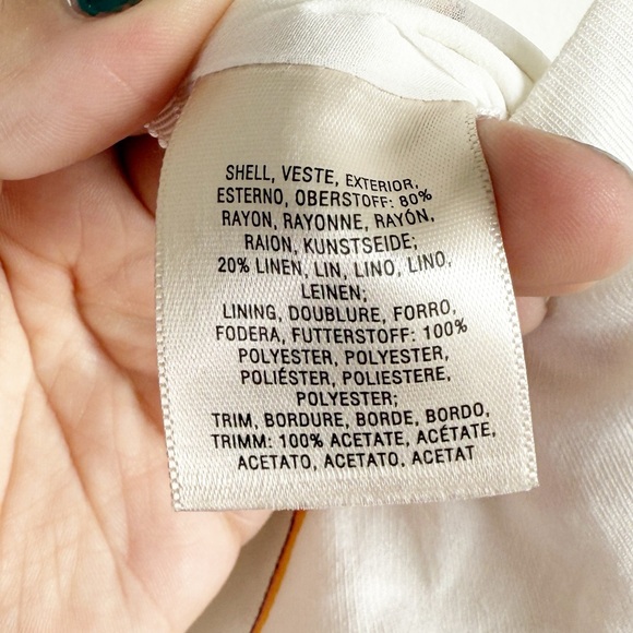 ANTHROPOLOGIE The Essential Yarn Dyed Jumpsuit Size 0 - Picture 7 of 9